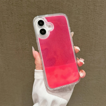 Glow In The Dark Quicksand Phone Case for Iphone