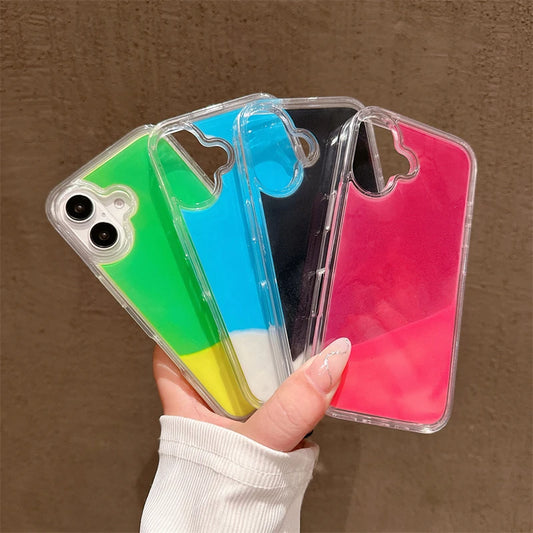 Glow In The Dark Quicksand Phone Case for Iphone