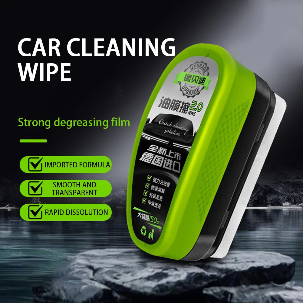 Car Glass Oil Film Remover – Hydrophobic Coating & Cleaning Tool For Any Glass Window