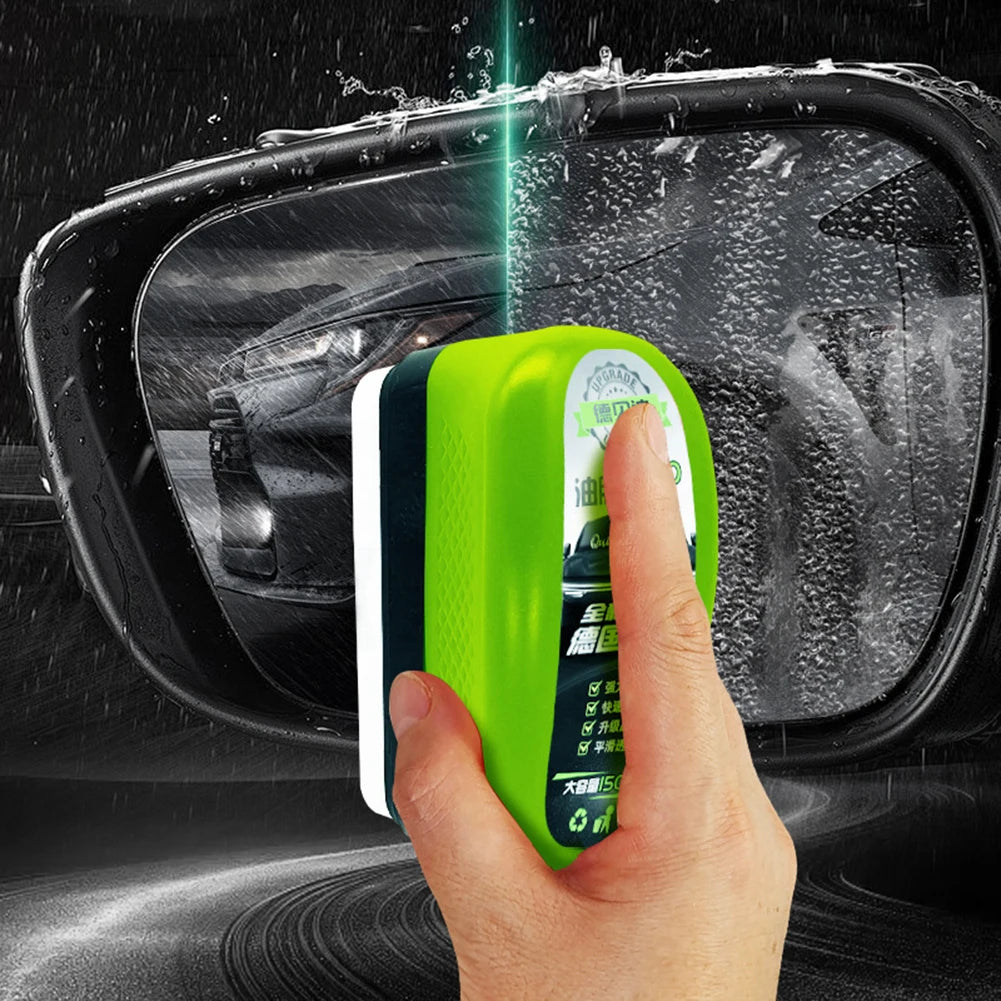 Car Glass Oil Film Remover – Hydrophobic Coating & Cleaning Tool For Any Glass Window
