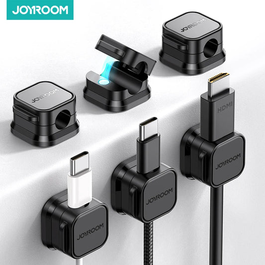 Magnetic Cable Clips – Adjustable Cord Organizer & Desk Wire Holder