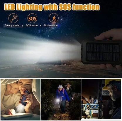 Solar Power Bank – Ultra-Capacity, Built for Adventure