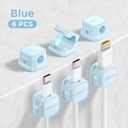 Magnetic Cable Clips – Adjustable Cord Organizer & Desk Wire Holder