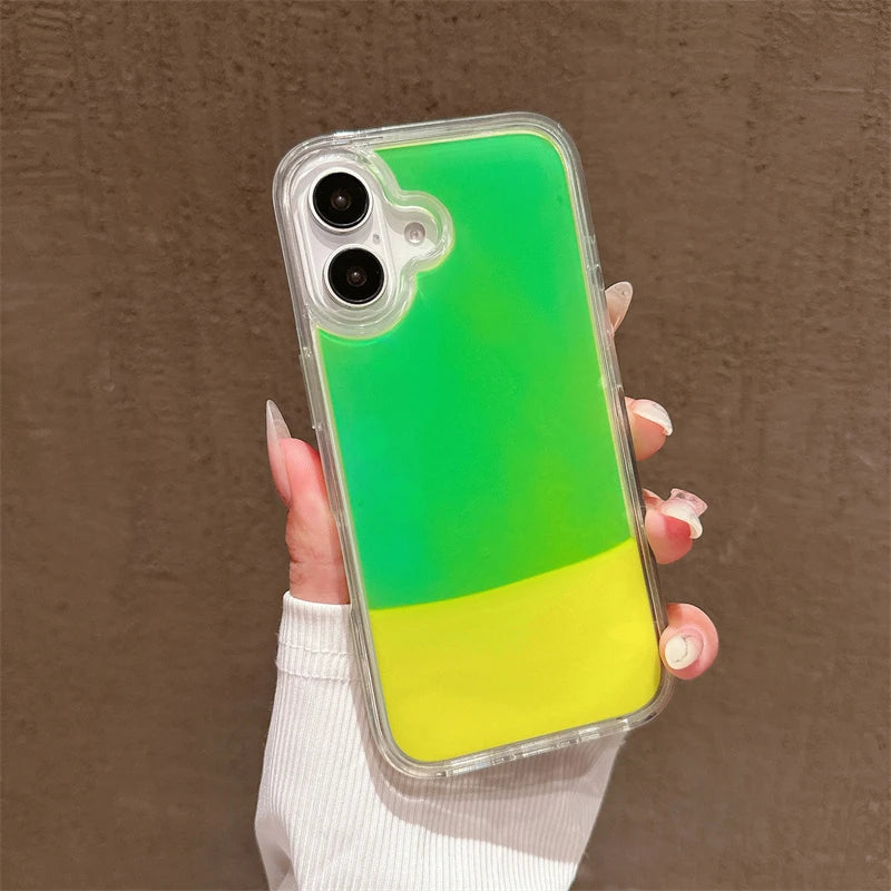 Glow In The Dark Quicksand Phone Case for Iphone