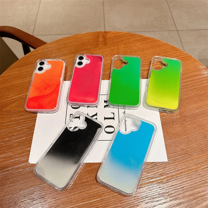 Glow In The Dark Quicksand Phone Case for Iphone